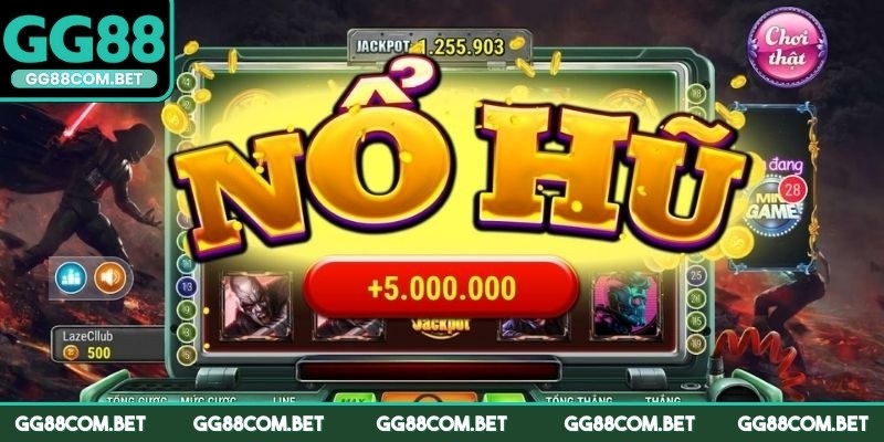 Nổ hũ GG88 được nhiều người lựa chọn